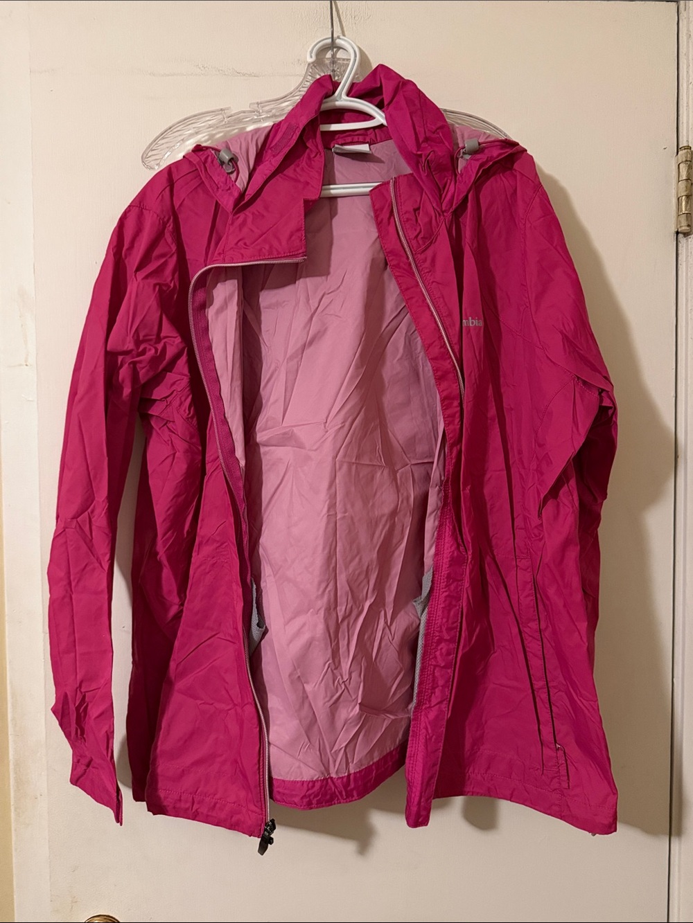 Columbia Women's Hot Pink Hooded Ski Jacket